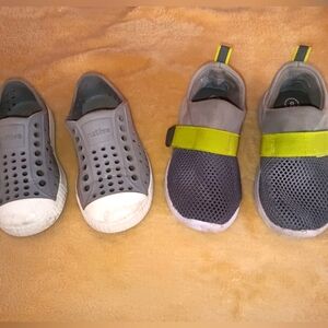 Girls size 8, two pair of sneakers